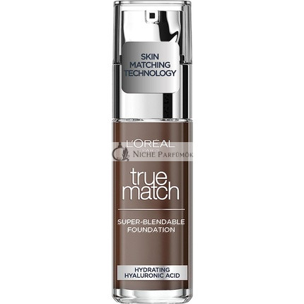 L'Oréal Paris True Match Foundation  12N Ebony  Natural Opaque 30ml