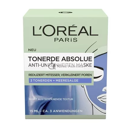 L'Oréal Paris Tonerde Absolue Anti-Blemish Mask 15ml