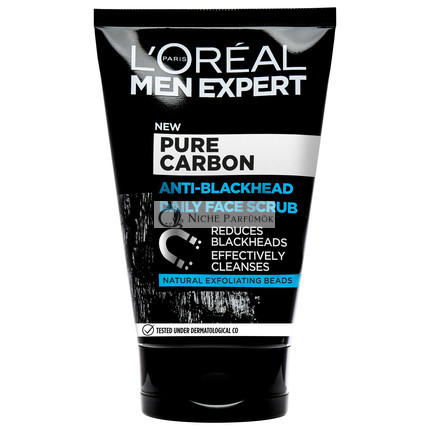L'Oreal Paris Men Expert Pure Charcoal Face Scrub - 100ml