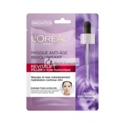   L'Oreal Paris Skin Expert Revitalift Filler Hyaluronic Acid Tissue Mask