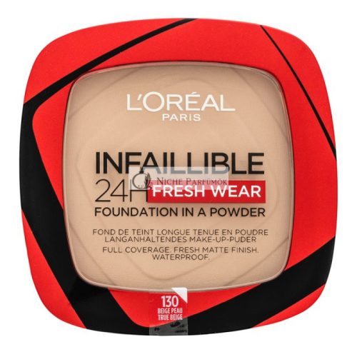 L'Oréal Paris Infaillible 24H Fresh Wear Foundation in a Powder Mattifying Makeup 130 9 g