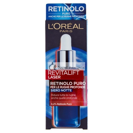 L'Oreal Facial Revitalift Laser Retinol Night Serum 30ml