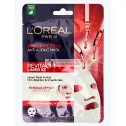   Loreal Revitalift Laser Triple Action Anti Aging Mask Firming Brightening and Smoothing 28g