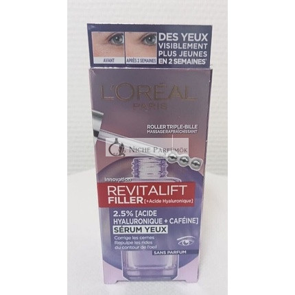 Eye Contour Serum Anti-Wrinkles and Anti-Dark Circles with Hyaluronic Acid