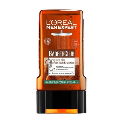 L'Oreal Paris Men Expert Barber Club Shower Gel 250ml 8.4 Fl Oz