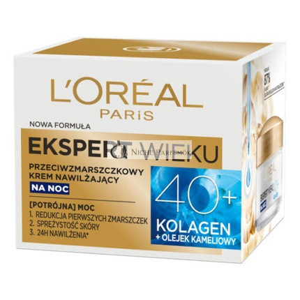 3600524050887 Expert Age 40+ Anti-Wrinkle Moisturizing Night Cream 50ml
