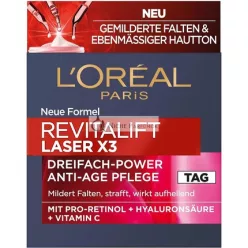   L'Oréal Paris Day Care Firming and Plumping Anti-Ageing Face Care with Triple Effect 50ml
