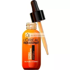   L'Oréal Men Expert Hydra Energetic 10% Pure Vitamin C Shot Serum 30ml for Brighter Smoother and Refreshed Skin