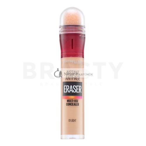 Maybelline Instant Anti-Age Eraser Multi-Use Concealer Liquid Concealer for Under Eye Area 01 Light 6.8 ml