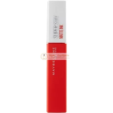 Maybelline Superstay Matte Ink Longlasting Liquid Orange Red Lipstick 12 Hour Wear Non Drying 25 Heroine