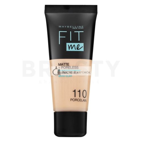 Maybelline Fit Me! Foundation Matte + Poreless Liquid Makeup with Mattifying Effect 110 Porcelain 30 ml