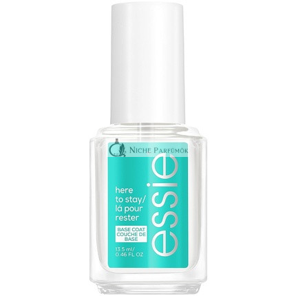 Essie Base Coat Here to Stay Nail Polish Color Fixation and Nail Protection from Discoloration 13.5ml