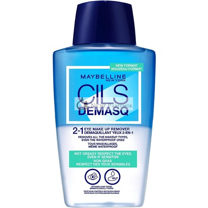 Maybelline New York Bi-Phase Eye Makeup Remover for All Makeup Types Including Waterproof - Cils Demasq