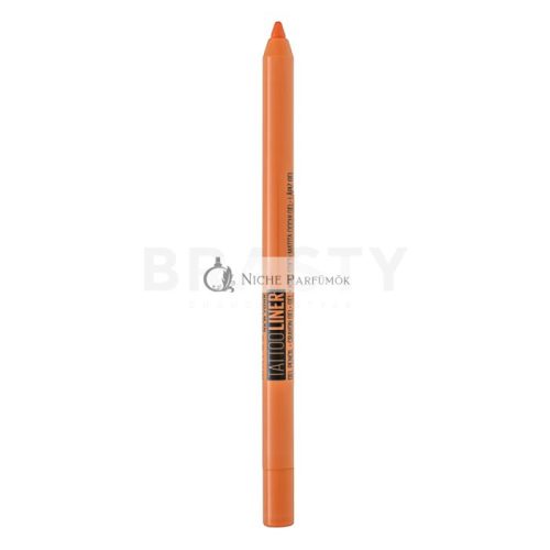 Maybelline Tattoo Liner Gel Pencil Eye Pencil with Gel Effect 303 Orange Flash 1.3 g