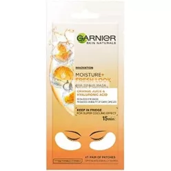 Garnier Moisture Fresh Look Eye Mask Pair Orange 6g
