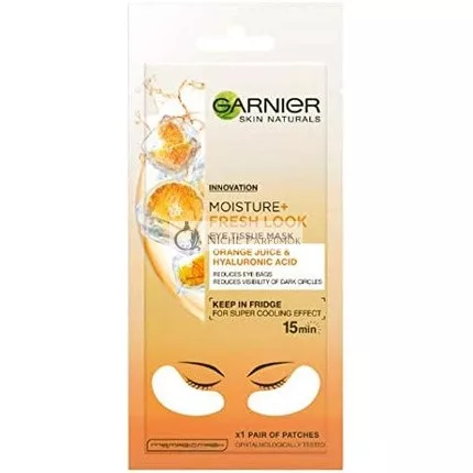 Garnier Moisture Fresh Look Eye Mask Pair Orange 6g