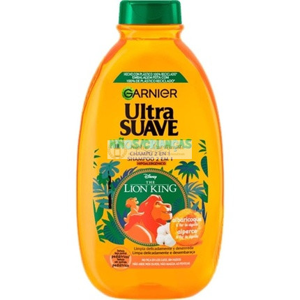 Garnier Ultra Soft Apricot 2-in-1 Shampoo for Children - Easy to Untangle