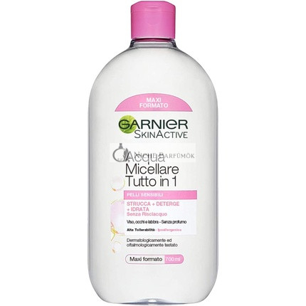 Garnier Sensitive Micellar Water All in 1 Cleansing and Hydrating Risk-Free 700ml