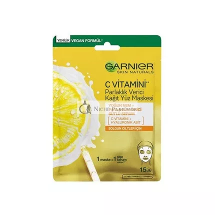 Garnier Vitamin C Radiance Boosting Sheet Face Mask 28g