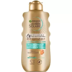   Garnier Ambre Solaire Natural Bronzer Self Tan Lotion with Apricot Oil and Vitamin E 200ml