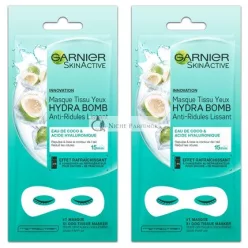   Garnier Skinactive Face Sheet Eye Mask - Coconut And Hyaluronic Acid
