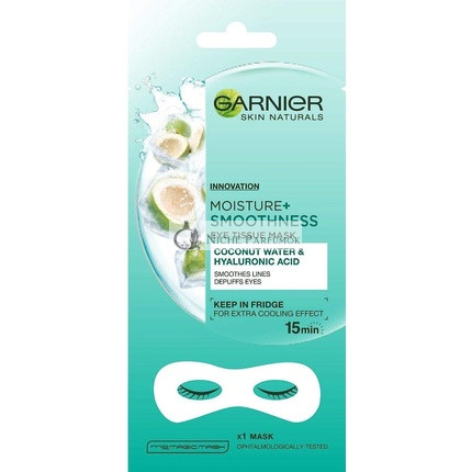 Garnier Skin Naturals Innovation Moisture Smoothness Eye Tissue Mask 6g