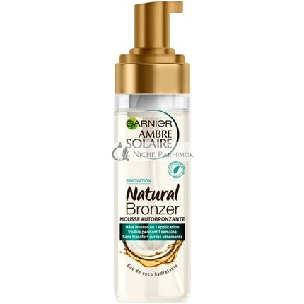 Garnier Ambre Solaire Natural Bronzer Self-Tanning Body and Face Mousse 200mL