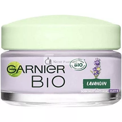 Garnier Bio Night Cream Anti-Aging Care with Organic Lavandin Essential Oil 50ml