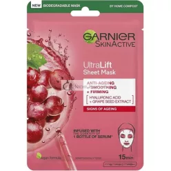   Garnier Ultralift Anti Ageing Radiance Boosting Face Sheet Mask 28g