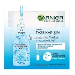 Garnier Skin Naturals Hyaluronic Acid Ampoule Sheet Mask 15g