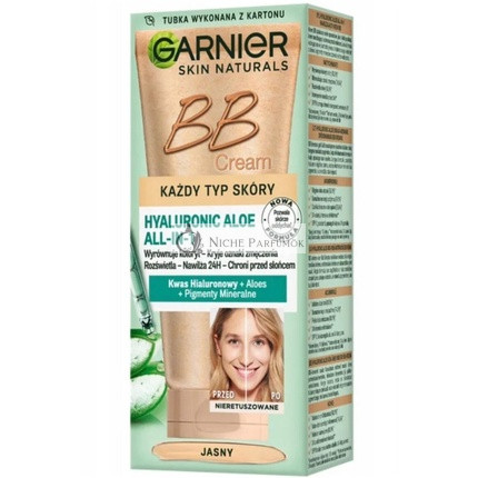 Hyaluronic Aloe All-In-1 Bb Cream Moisturizing For All Skin Types Light 50ml
