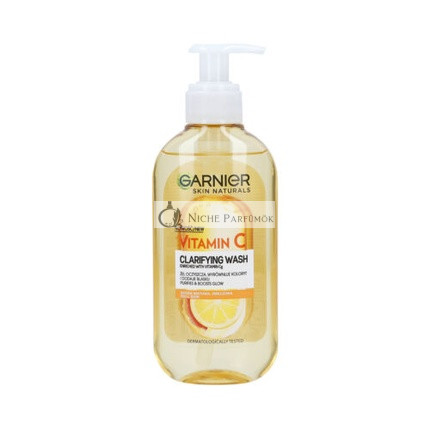 Garnier Skin Naturals Face Wash Gel with Vitamin C 200ml