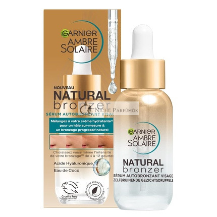 Garnier Ambre Solaire Face Self-Tanning Serum Moisturizing - Natural Bronzer - 30ml