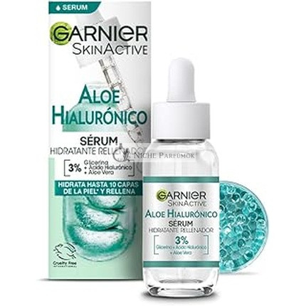 Garnier Hydrating Serum For A Firm And Radiant Complexion With Soothing Aloe Vera And Hyaluronic Acid 30 Ml