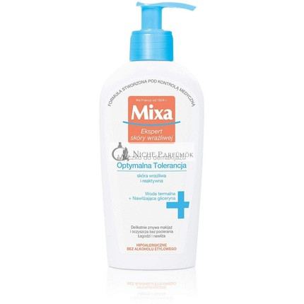 Mixa Make-Up Remover Milk Optimal Tolerance Light Emulsion for Sensitive Skin 200ml