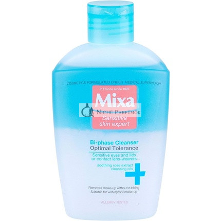 Mixa Optimal Tolerance Bi-Phase Cleanser 125ml Eye Makeup Remover