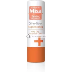   Mixa Regenerating Oil Lip Care for Very Dry and Rough Lips 4.7ml