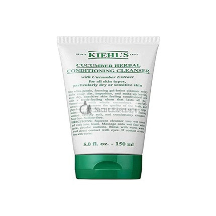 Kiehls Cucumber Herbal Conditioning Cleanser for All Skin Types 150ml
