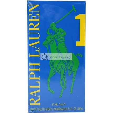 Ralph Lauren Big Pony Blue Eau De Toilette Spray 100ml/3.4oz  Woody Black