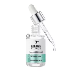   IT Cosmetics Bye Bye Pores 10% Glycolic Acid Serum with Hyaluronic Acid 1 fl oz