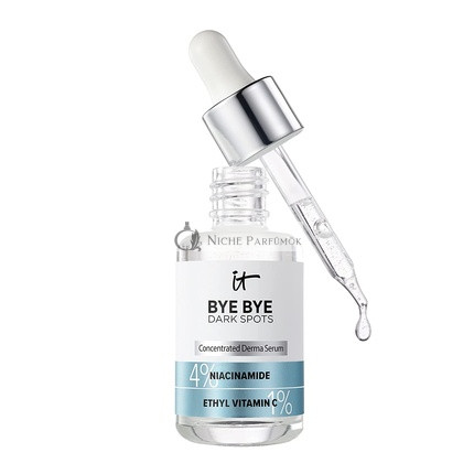 IT Cosmetics Bye Bye Dark Spots 4% Niacinamide Serum with 1% Ethyl Vitamin C 1 fl oz