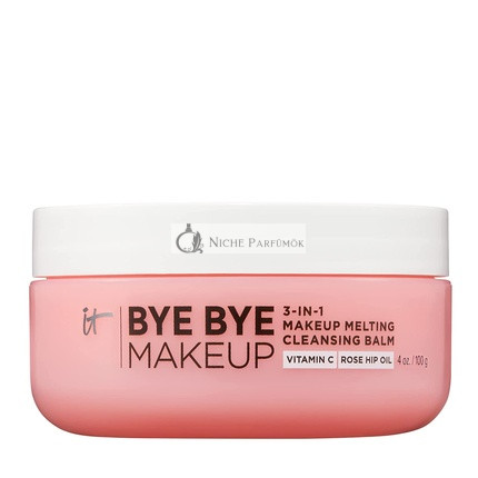 IT Cosmetics Bye Bye Makeup Cleansing Balm 3-in-1 Makeup Remover Facial Cleanser & Hydrating Facial Mask 4oz