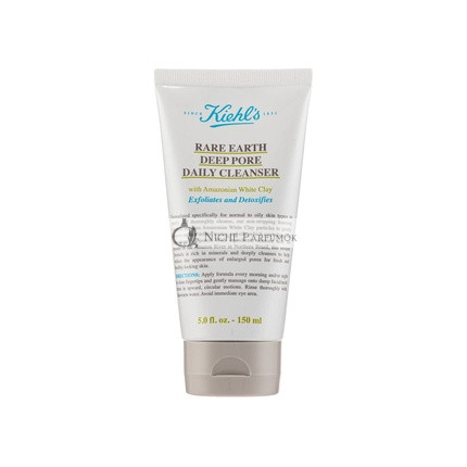 Kiehl's Rare Earth Deep Pore Daily Cleanser for Unisex 5 Ounce