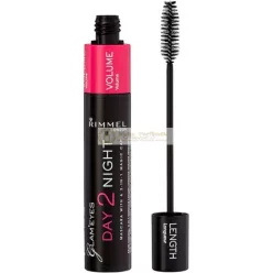 Rimmel London Day2Night Mascara 001 Black 9.5ml
