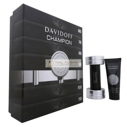 Davidoff Champion Szett - EDT Spray 90ml és Haj- és Testsampon 75ml