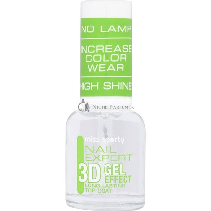 Miss Sporty 3D Gel Shine Top Coat 8ml