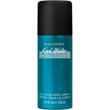 Davidoff Cool Water Testápoló Spray 150 ml férfiaknak