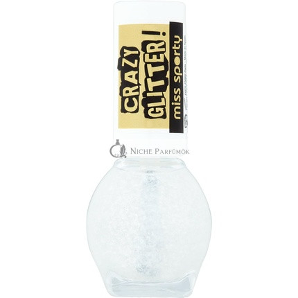 Miss Sporty Number 1 Crazy Glitter Top Coat 7ml The Show Must Glow On