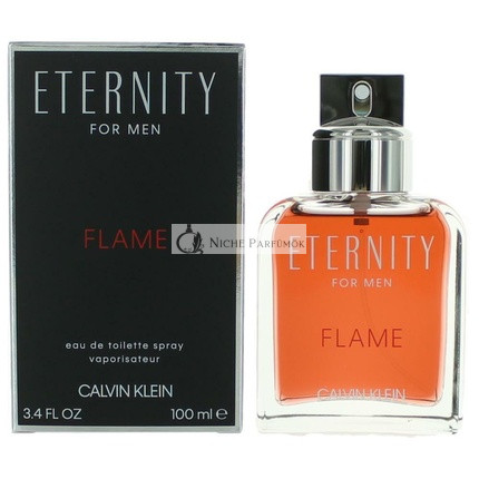 Calvin Klein Eau De Toilette Spray Eternity Flame Men 100 ml