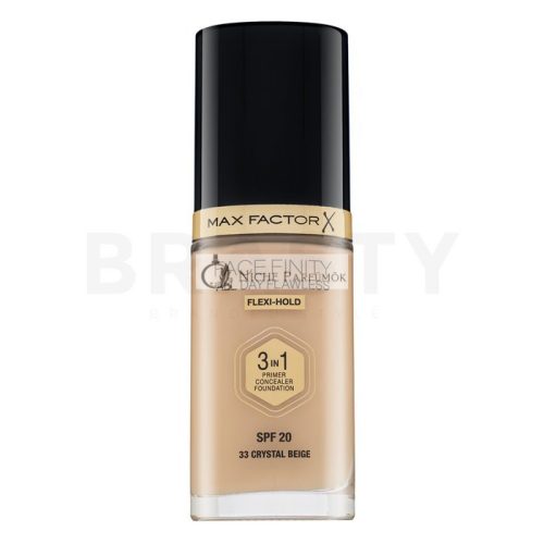 Max Factor Facefinity All Day Flawless Flexi-Hold 3in1 Primer Concealer Foundation SPF20 Liquid Foundation 3in1 33 30 ml